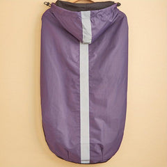 Reflective Hooded Waterproof Dog Raincoat