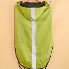 Reflective Hooded Waterproof Dog Raincoat