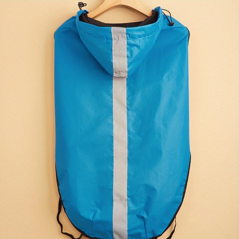 Reflective Hooded Waterproof Dog Raincoat