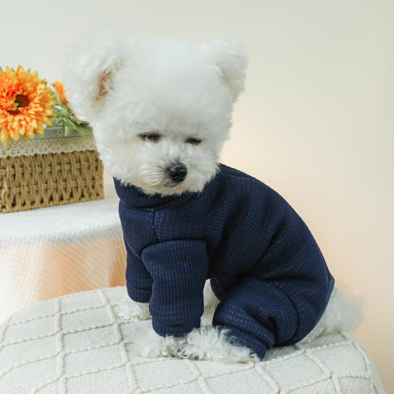 Warm Pet Jumpsuit for Small and Medium Dogs, Autumn and Winter Clothing