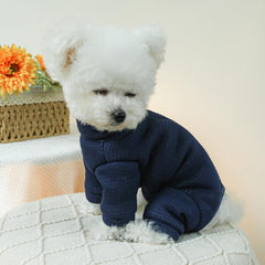 Warm Pet Jumpsuit for Small and Medium Dogs, Autumn and Winter Clothing