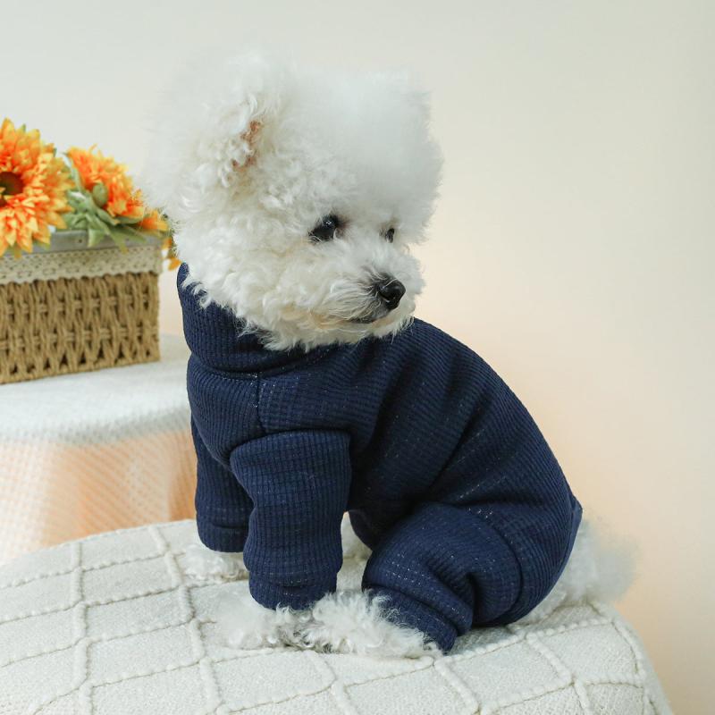 Warm Pet Jumpsuit for Small and Medium Dogs, Autumn and Winter Clothing