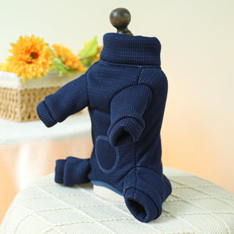 Warm Pet Jumpsuit for Small and Medium Dogs, Autumn and Winter Clothing