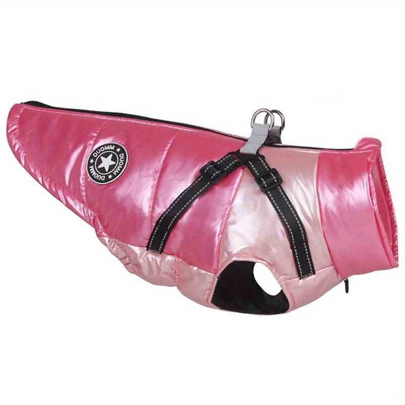 Waterproof Warm Dog Winter Coat Reflective Pet Jacket for Cold Weather