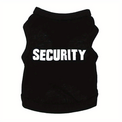 Pet Security Graphic Vest for Dog and Cat, Breathable Summer Party Clothes