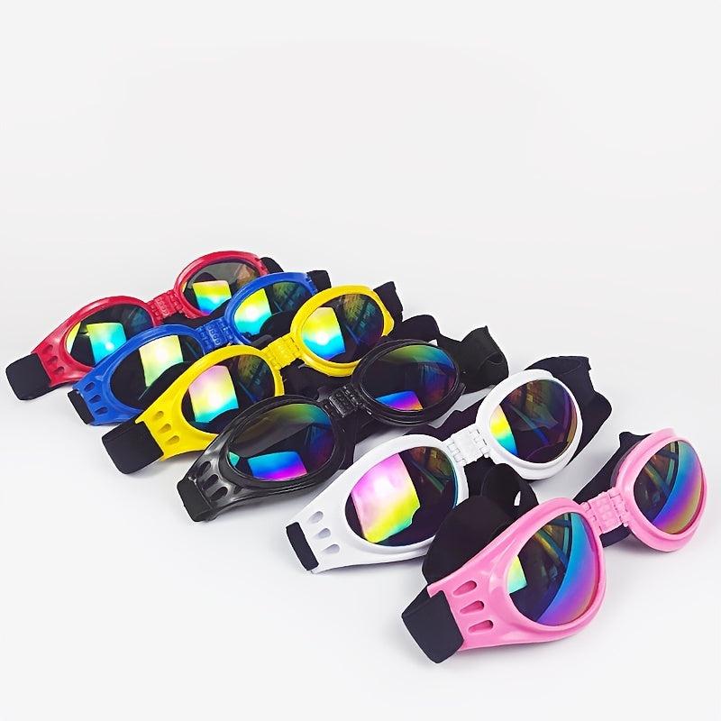 Adjustable Dog Sunglasses Windproof Sunscreen Goggles