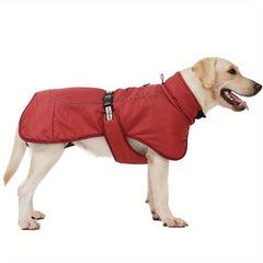 Thicken Warm Reflective Strap Dog Jacket for Autumn/Winter