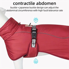 Thicken Warm Reflective Strap Dog Jacket for Autumn/Winter