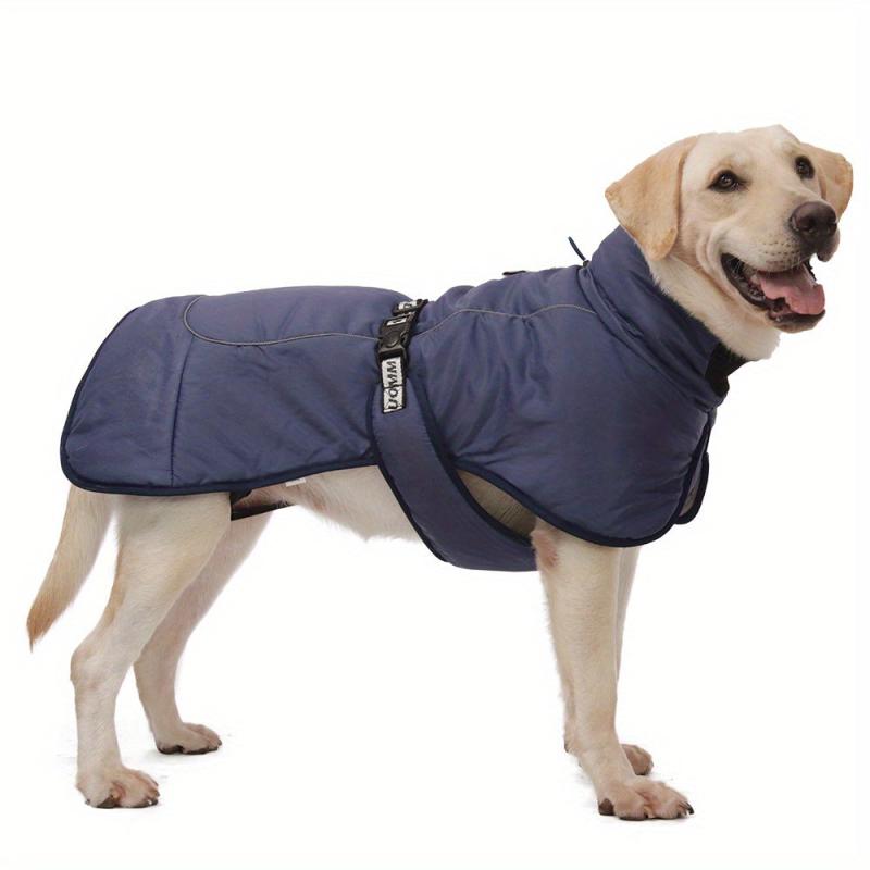Thicken Warm Reflective Strap Dog Jacket for Autumn/Winter