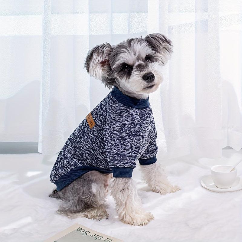 Soft Warm Dog Sweater Autumn And Winter Thin Fleece Pet Sweatshirt
