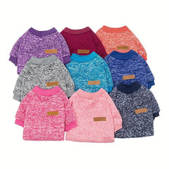 Soft Warm Dog Sweater Autumn And Winter Thin Fleece Pet Sweatshirt