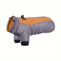 Reflective Warm Pet Clothes Waterproof Thickened Dog Coat For Medium Large Dog