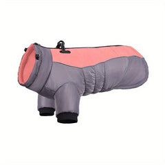 Reflective Warm Pet Clothes Waterproof Thickened Dog Coat For Medium Large Dog
