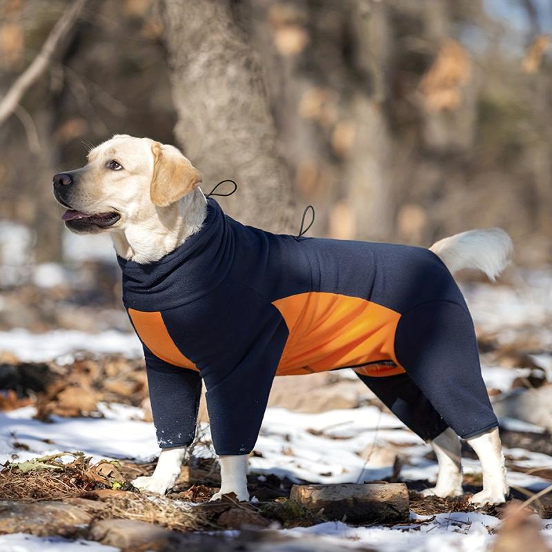 Large Dog Winter Warm Coat Padded Dog Jacket For Cold Weather
