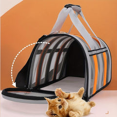 Portable Crossbody Cat Bag Large Capacity Pet Carrier