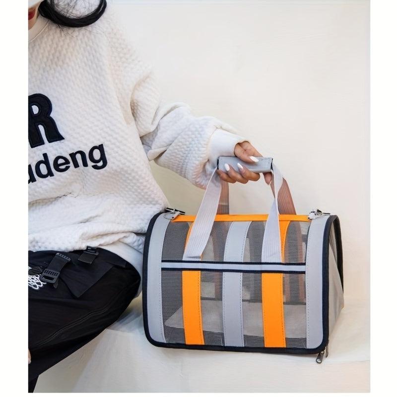 Portable Crossbody Cat Bag Large Capacity Pet Carrier