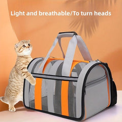 Portable Crossbody Cat Bag Large Capacity Pet Carrier