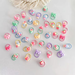 10pcs Flower Pet Hair Tie Accessories for Dogs