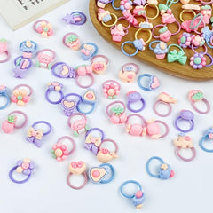10pcs Flower Pet Hair Tie Accessories for Dogs