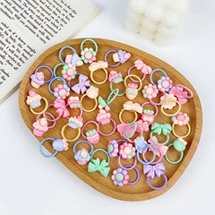 10pcs Flower Pet Hair Tie Accessories for Dogs