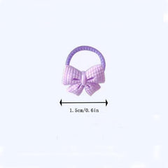 10pcs Flower Pet Hair Tie Accessories for Dogs