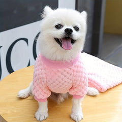 Warm & Cozy Pet Coat Dog Jacket & Clothes for Winter