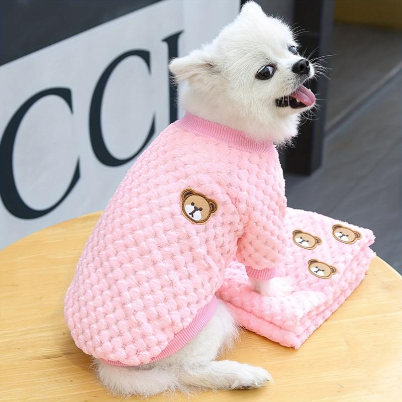Warm & Cozy Pet Coat Dog Jacket & Clothes for Winter