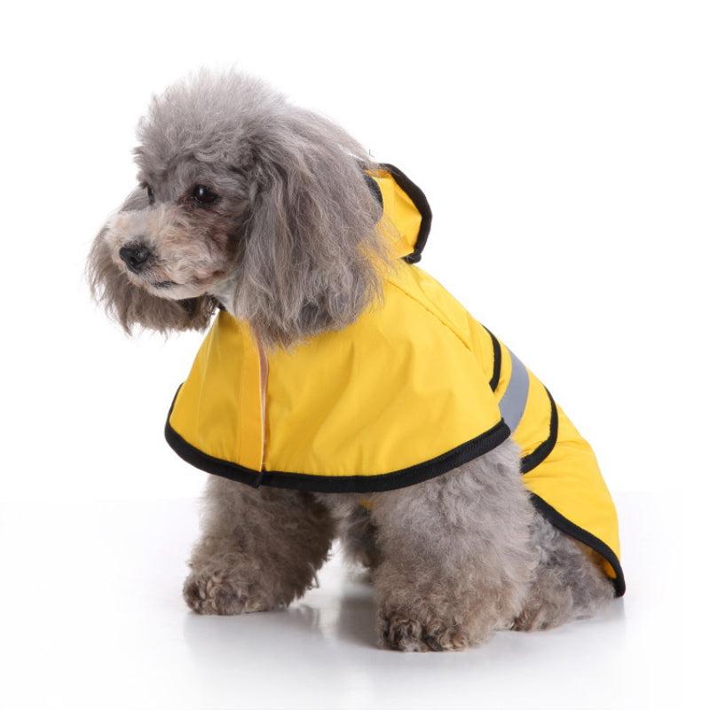 Reflective Rainproof Dog Poncho for All Sizes