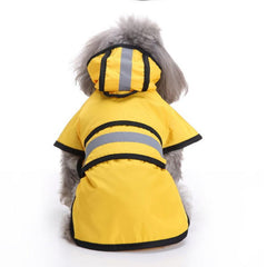 Reflective Rainproof Dog Poncho for All Sizes