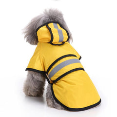 Reflective Rainproof Dog Poncho for All Sizes