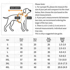 Reflective Rainproof Dog Poncho for All Sizes