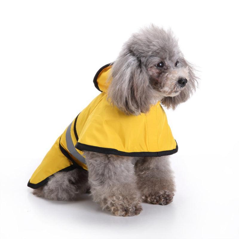 Reflective Rainproof Dog Poncho for All Sizes