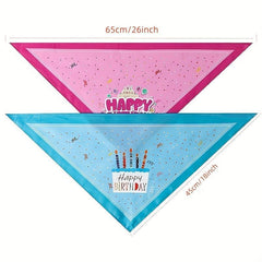 Stylish Dog Triangle Scarf Pet Birthday Accessory