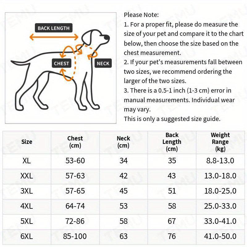 Pet Winter Cotton Dog Clothes Zipper Jacket