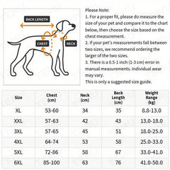 Pet Winter Cotton Dog Clothes Zipper Jacket