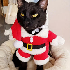 Funny Santa Claus Cat Clothes For Small And Medium Dogs