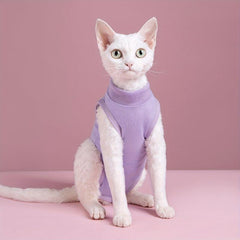 Adjustable Pet Recovery Shirt Modal Vest for Cat & Puppy