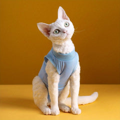 Adjustable Pet Recovery Shirt Modal Vest for Cat & Puppy