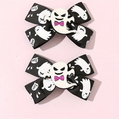 Halloween Pet Hair Clip Pumpkin Decor Dog Hairpin