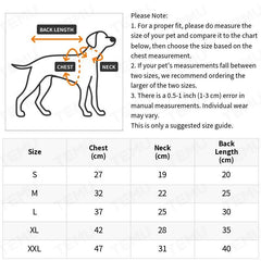 Warm Pet Sweater for Toy and Small Dogs/Cats Indoor/Outdoor Winter Jumpsuit