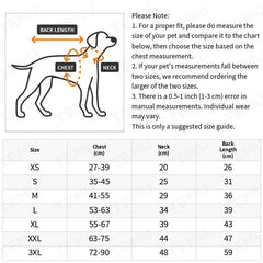 Windproof Plush Dog Sports Vest Clothes Night Reflective Pet Warm Jacket