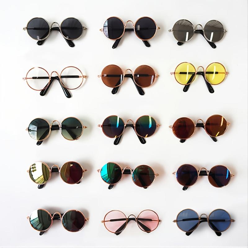 Round Sunglasses for Pets - Cat Glasses for Kitten and Dog