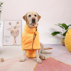 Quick Drying Pet Hooded Bath Towel Thick Microfiber Body Towel