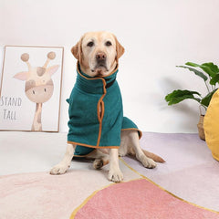 Quick Drying Pet Hooded Bath Towel Thick Microfiber Body Towel