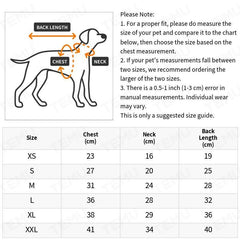 Winter Dog Coat Waterproof Windproof Reflective Jacket for Small Medium Dogs