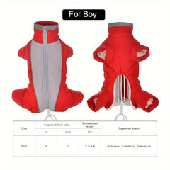 Winter Dog Coat Waterproof Windproof Reflective Jacket for Small Medium Dogs