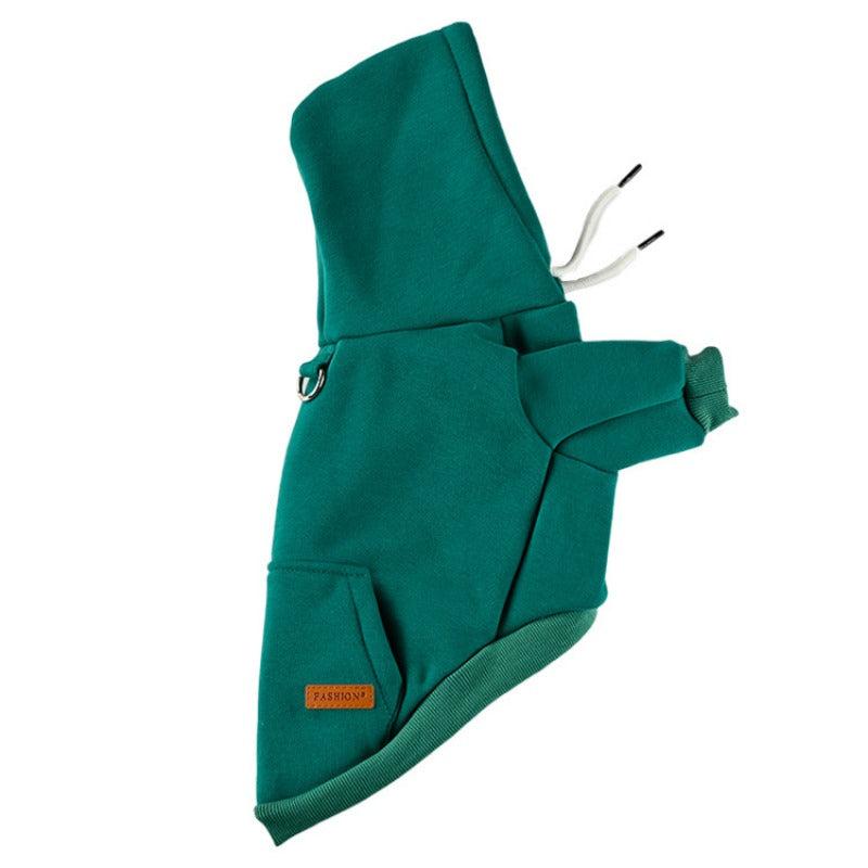 Pet Hooded Sweater Soft Warm Dog Clothes For Small And Medium Dogs