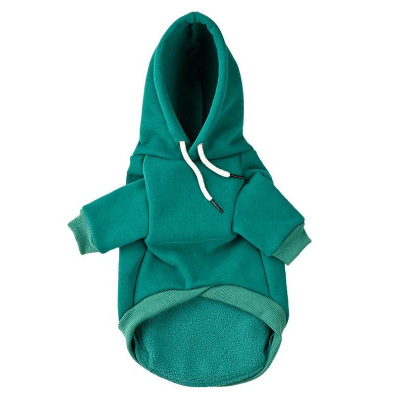 Pet Hooded Sweater Soft Warm Dog Clothes For Small And Medium Dogs