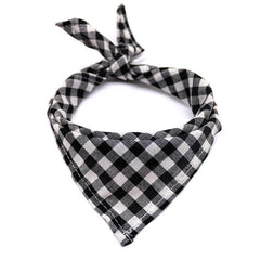 Classic Plaid Dog Bandana Christmas Pet Accessories