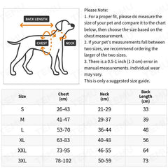 Winter Dog Coat Waterproof Warm Dog Turtleneck Reflective Jacket